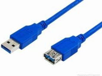 MediaRange USB 3.0 продолжен кабел, 3 m, син