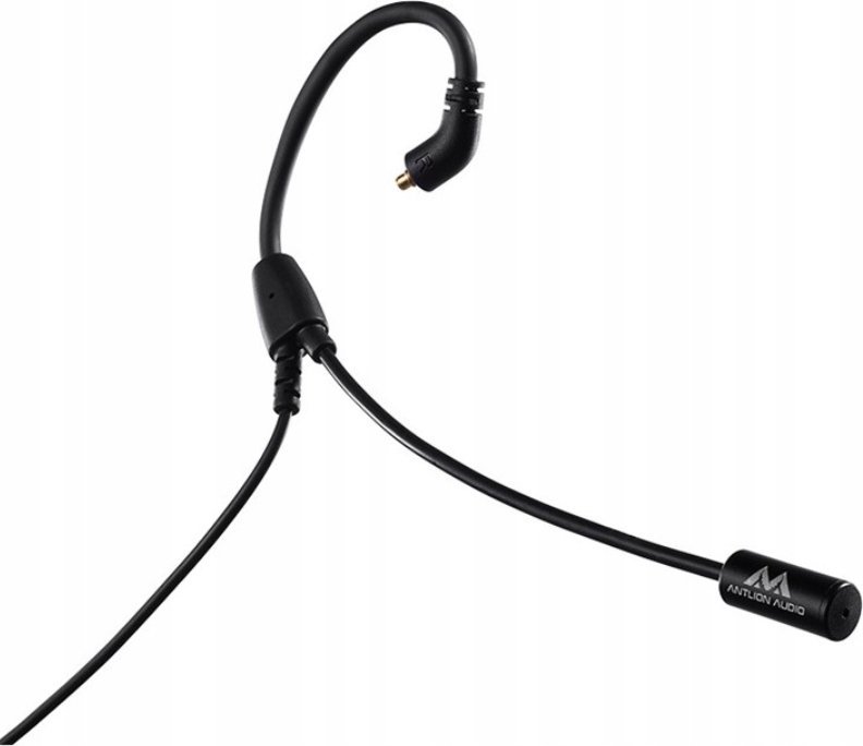 Kabllo kufjesh Antlion Audio Kimura, MMCX, me mikrofon, 2m, e zezë