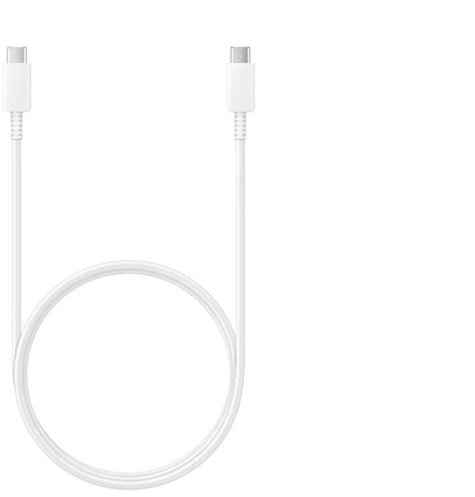 Kabllo Samsung, USB-C në USB-C, 1m (20V, 5A, max. 100W), e bardhë