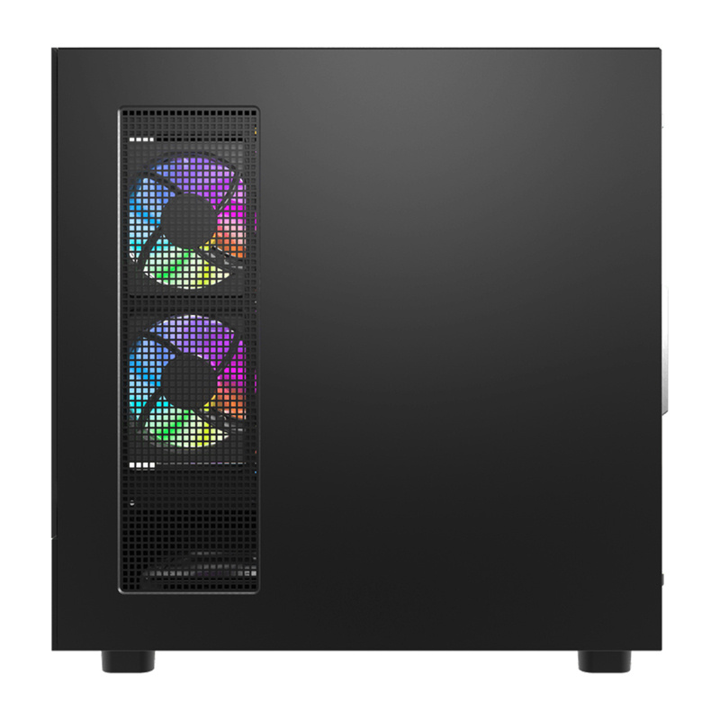 Kasa kompjuteri Darkflash DS950V, midi tower, ekran IPS 6", e zezë