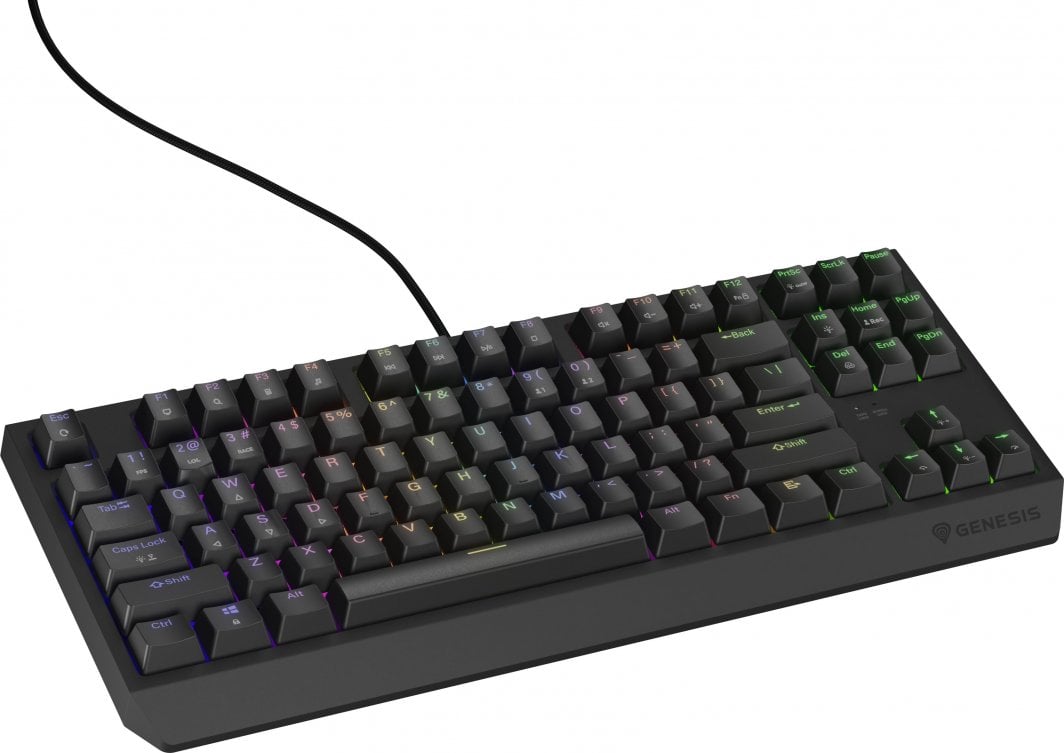 Tastierë Genesis Thor 230 TKL Outemu Brown, e zezë