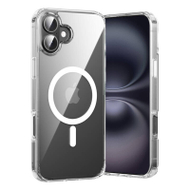 Kllafë telefoni Vention Concise Impact për iPhone 16 Plus, MagSafe, TPU PC, transparente