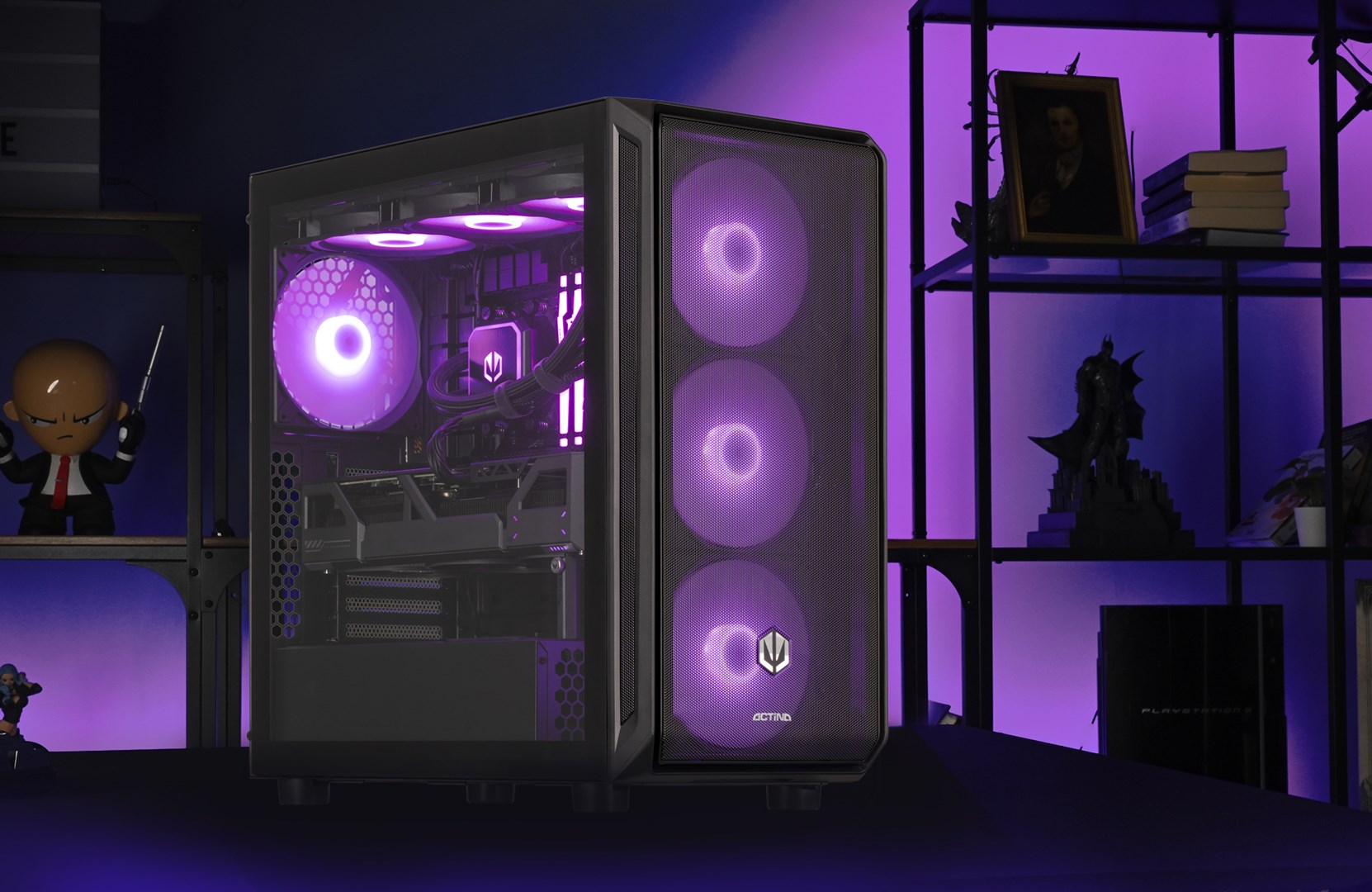 PC gaming Actina KOMACNGIP0251, Ryzen 9 9900X, 32GB RAM, 2TB SSD, RX 9070 XT, i zi