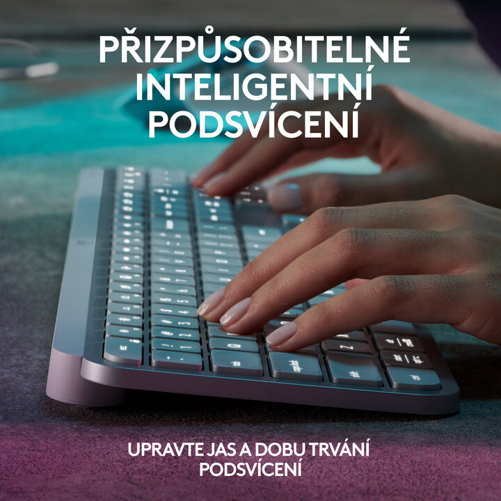 Tastierë Logitech MX Keys S, e bardhë