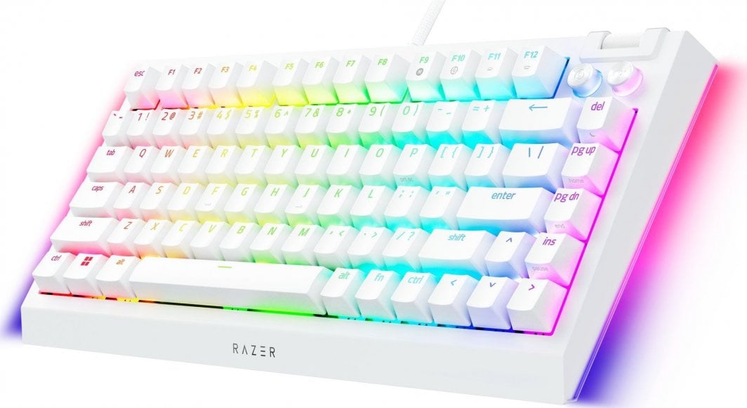 Tastierë Razer BlackWidow V4, RGB e bardhë