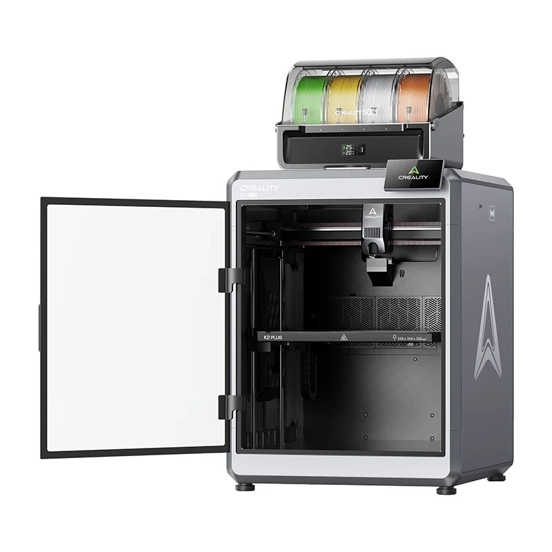 Printer 3D Creality K2 Plus Combo, FDM, volum ndërtimi i madh, gri
