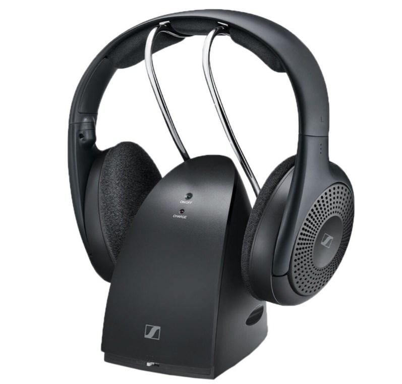 Kufje Sennheiser RS 120-W, Wireless, On-Ear, të zeza