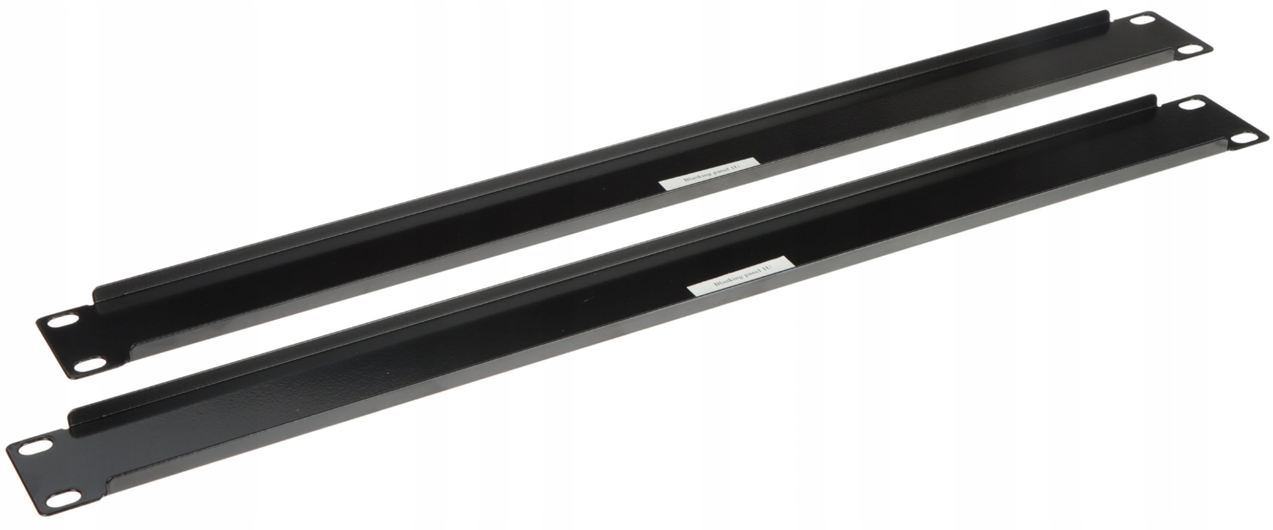 Покривен панел за RACK кабинет Signal Z19 1U, сет 2 парчиња, црн
