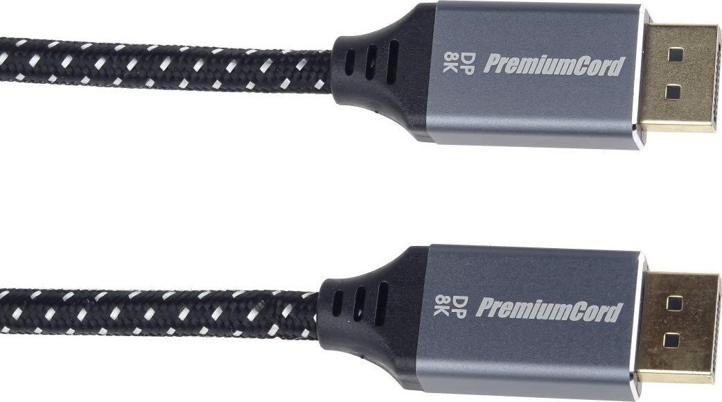 Kабел DisplayPort PremiumCord KPORT10-03, DisplayPort во DisplayPort, 3m, црн