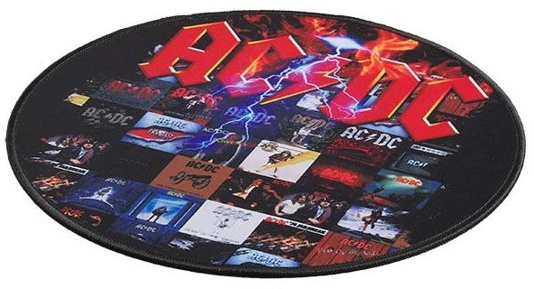 Mouse pad gaming SUPERDRIVE AC/DC, 30 x 30 cm, 3 mm, i zi