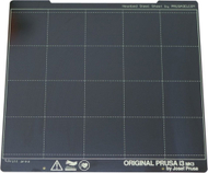 Pllakë çeliku Prusa Spring Steel Sheet, sipërfaqe e lëmuar, për printerë 3D Prusa