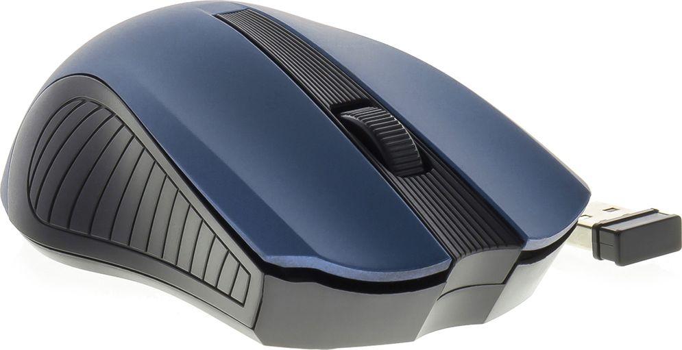 Maus Yenkee YMS, wireless, USB, i zi dhe i kaltërt