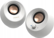 Altoparlantë PC Creative Pebble V3, 10W, USB C dhe Bluetooth, të bardhë