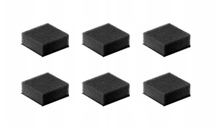 Set sfungjerë mikrofoni PULUZ PU775B, 6 copë, për Insta360 X5 X4 X3, i zi