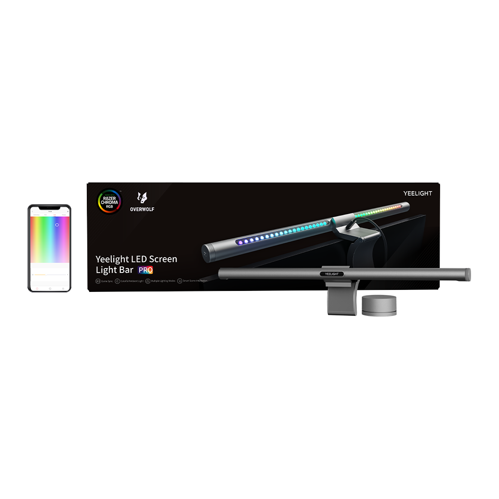 Dritë monitori Yeelight YLT00409, LED, montim mbi monitor, gri