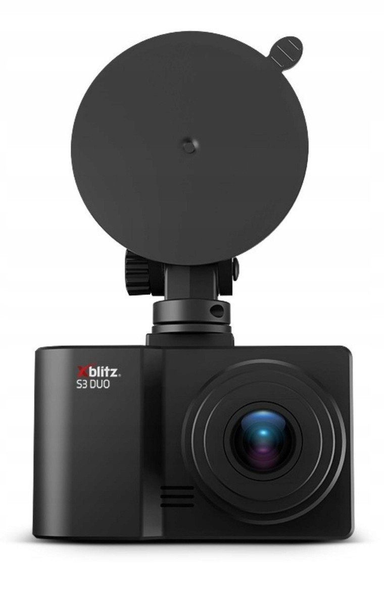 Авто камера Xblitz S3 Duo, двојна предна и задна, Full HD, црна