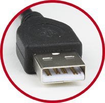 Kabllo Gembird Micro-USB, 0.3m, e zezë