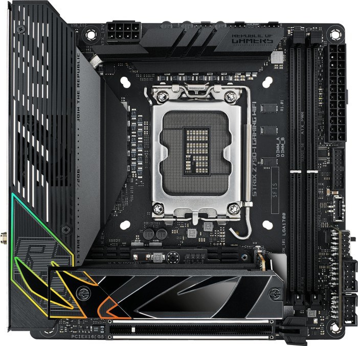 Pllakë amë ASUS ROG STRIX Z790-I Gaming WiFi Intel Z790 LGA 1700 mini ITX