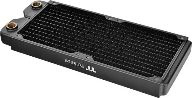 Radiator ftohës PC Thermaltake Pacific C240, 240mm, për ventilatorë 120mm, i zi