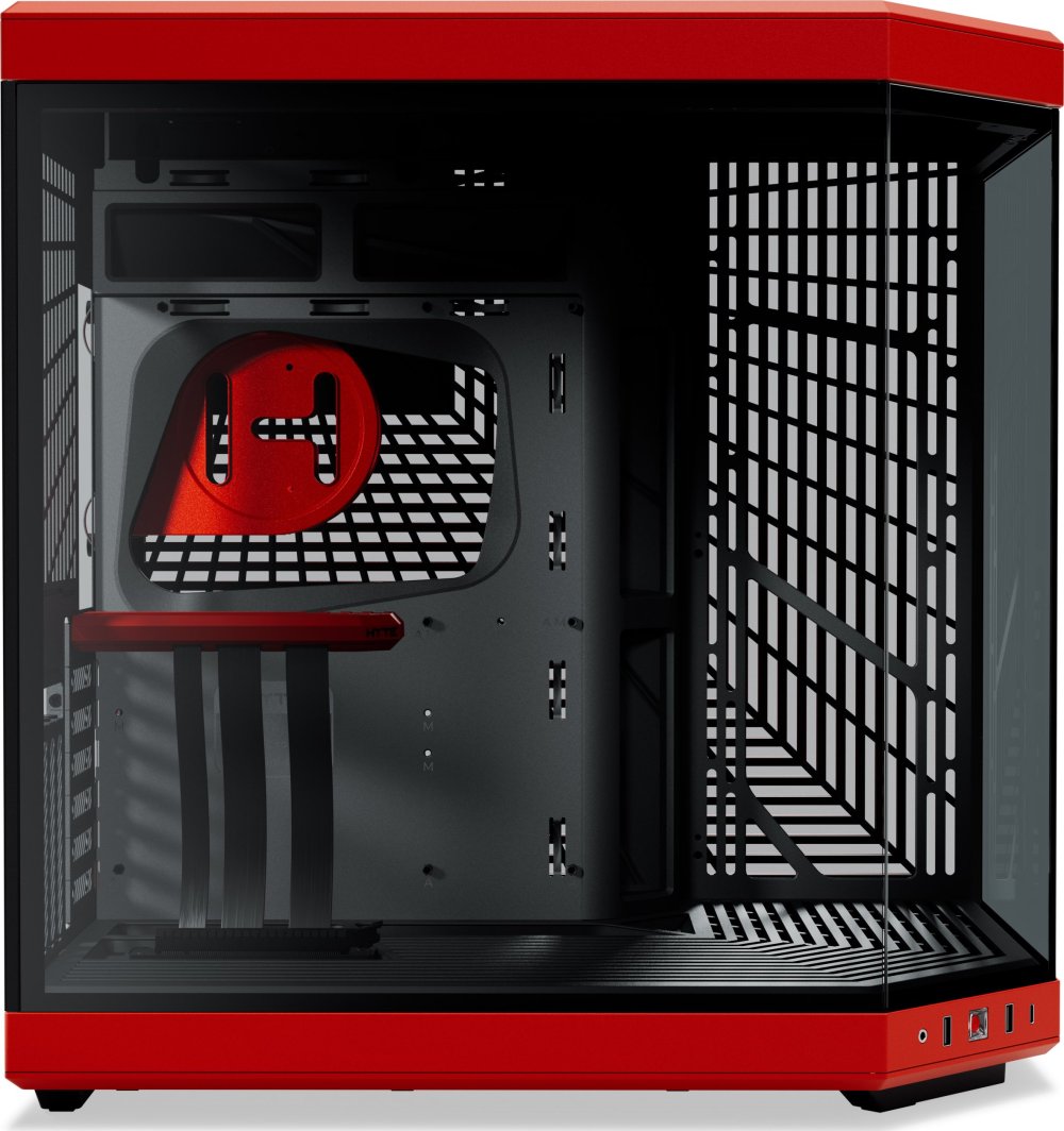 Kasë Hyte Y70, e zezë/ kuqe