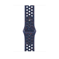 Apple Watch 46mm Band, Blue Ribbon Nike Sport Band, S/M