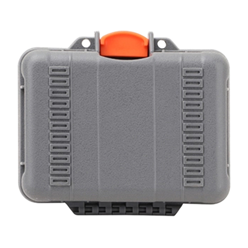 Kuti transporti Sunnylife AQX-18 për Osmo Action 3/4/5 Pro, plastike e fortë, rezistente ndaj goditjeve, gri portokalli