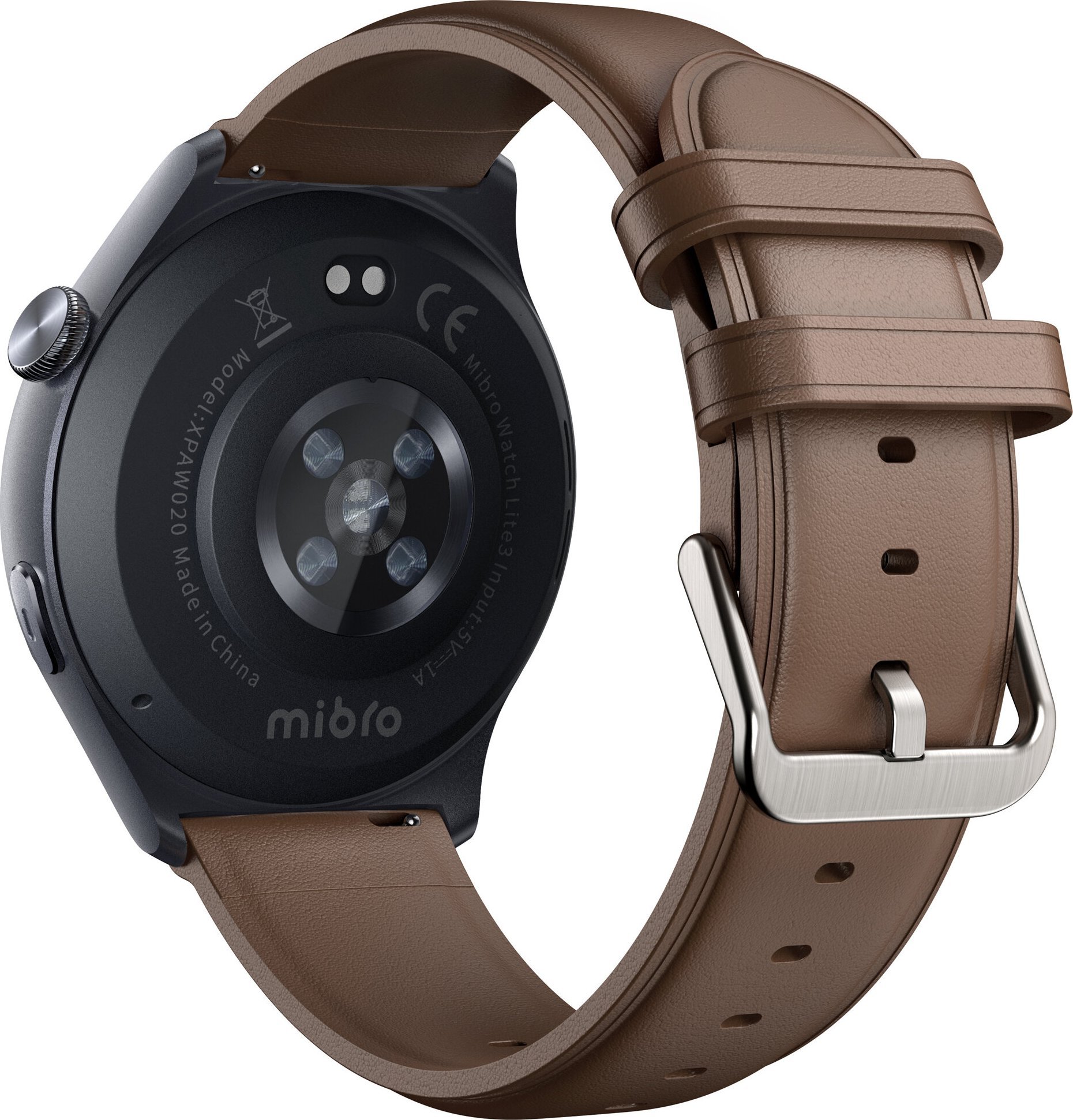 Ora inteligjente Mibro Lite 3, 1.3" AMOLED, Bluetooth Calling, gri e errët 4