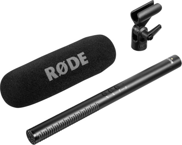 Mikrofon Rode NTG-4 Plus, shotgun kondensator, supercardioid, i zi