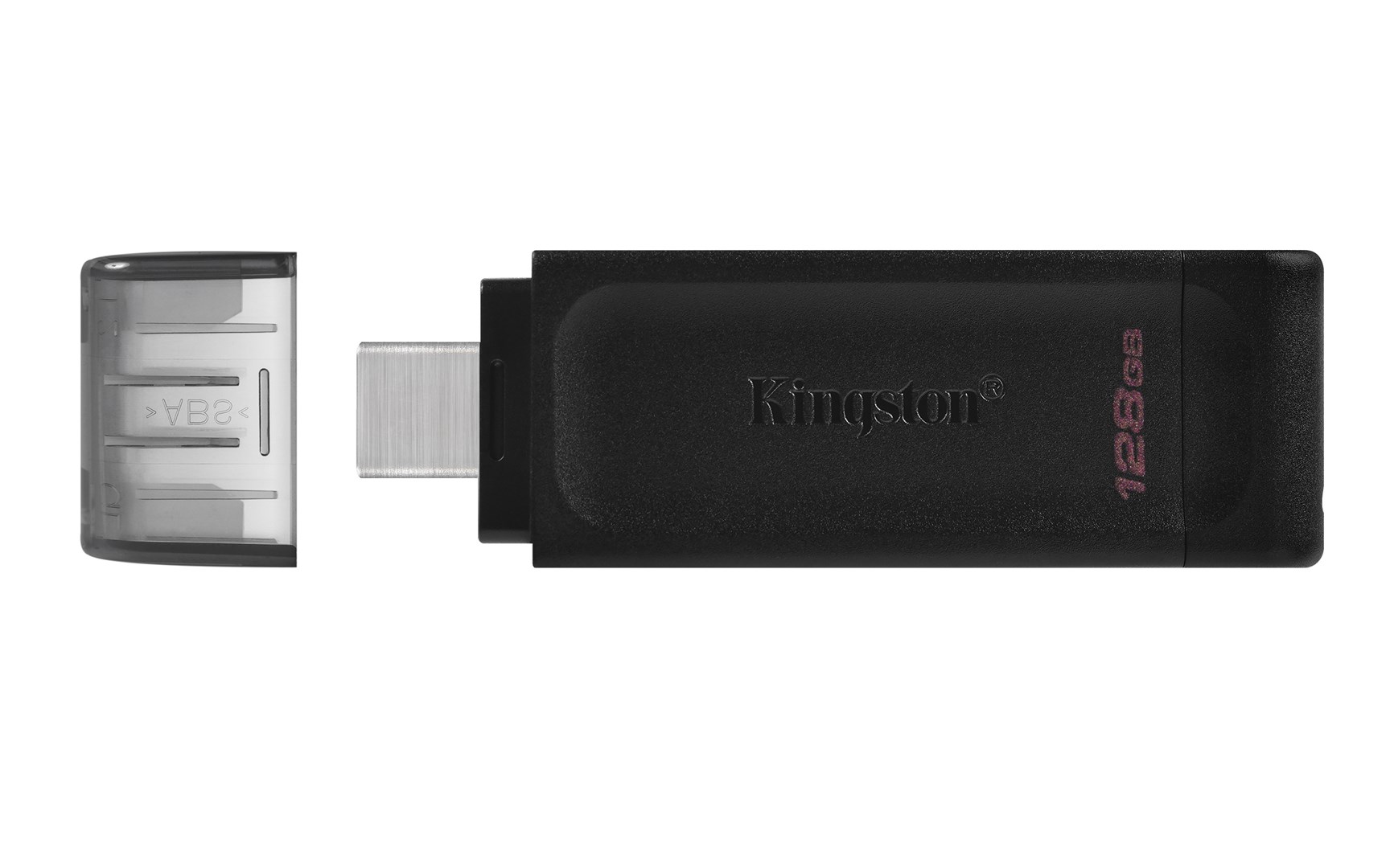 [OUTLET] USB Kingston DataTraveler, 128 GB, e zezë