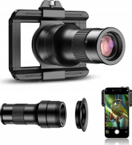 Set lente telefoni Apexel 2 in 1, telefoto 6x, makro 150 mm, i zi