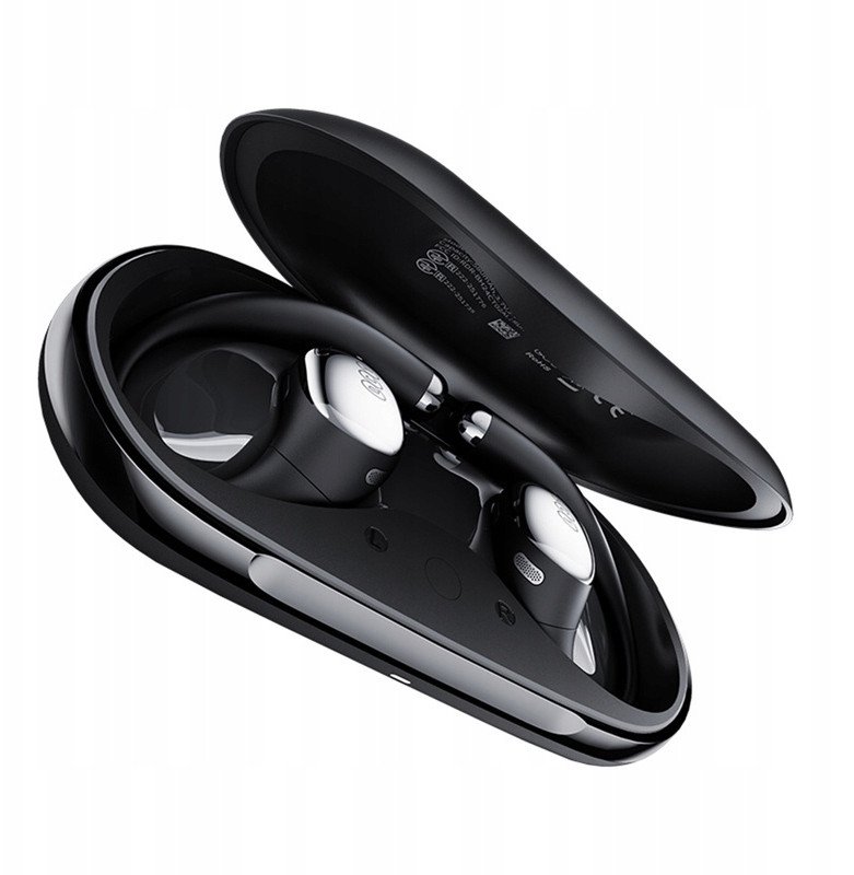 Kufje wireless QCY Crossky R70, open ear, Hi Res LDAC, të zeza