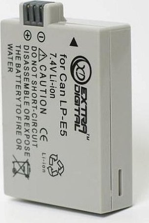 Bateri për aparat fotografik Extra Digital Canon LP-E5, Li-ion, 1020mAh