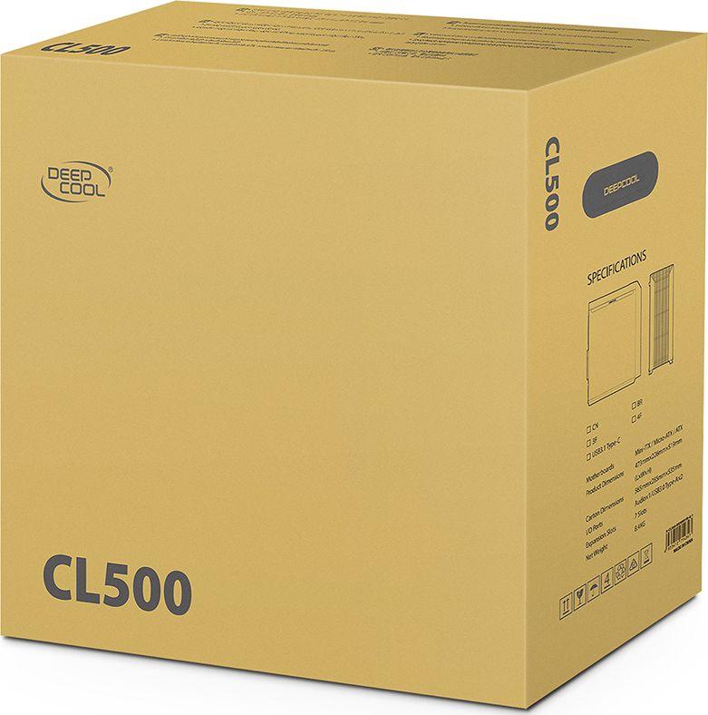 Kasë Deepcool CL500 4F ARGB, Midi Tower