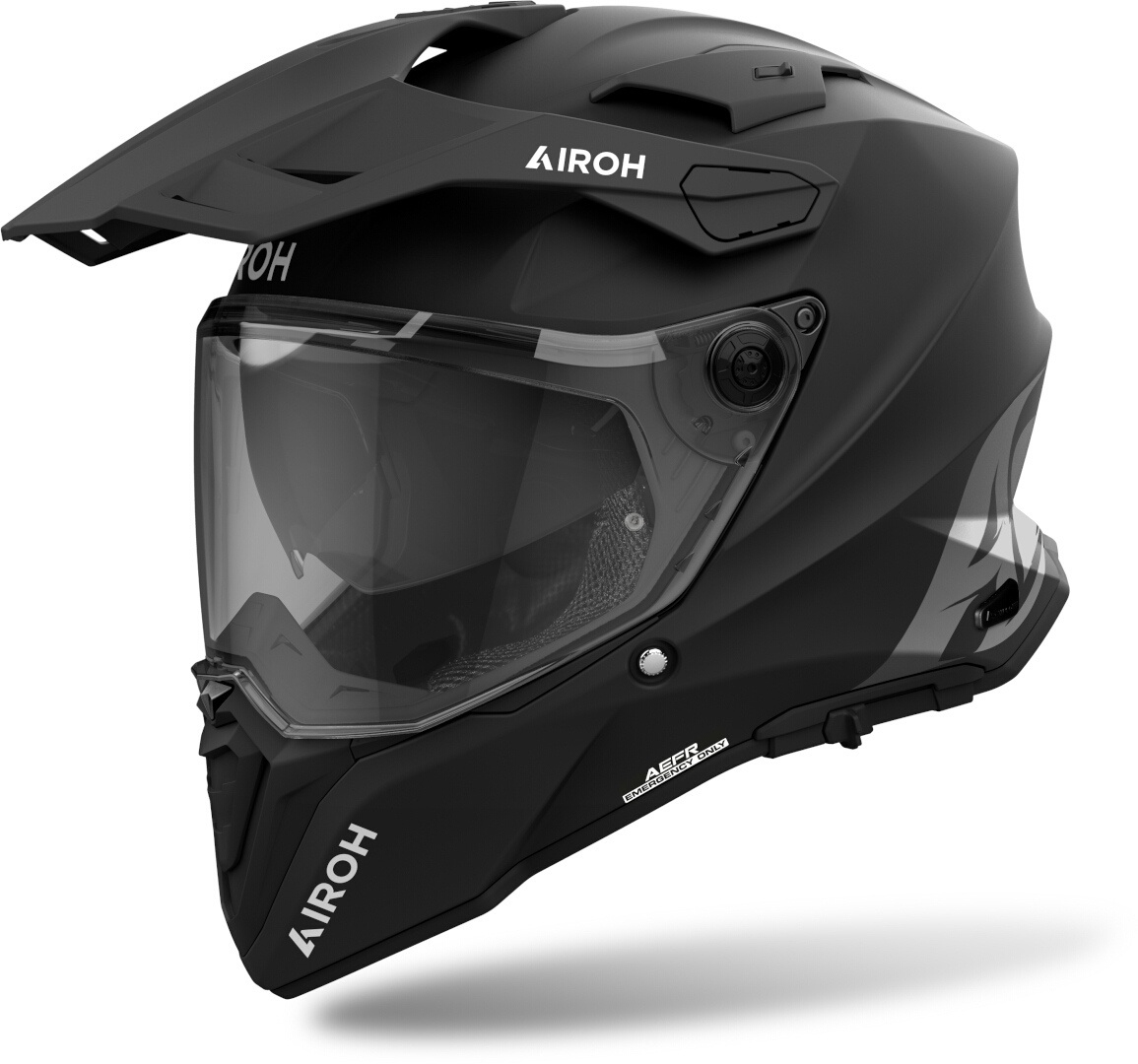 Helmetë adventure Airoh Commander 2 Color, XL, mat e zezë