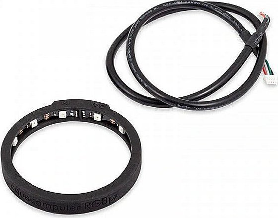 Unazë LED Aquacomputer RGBpx, për rezervuar 60mm, 12 LED adresueshme, RGB