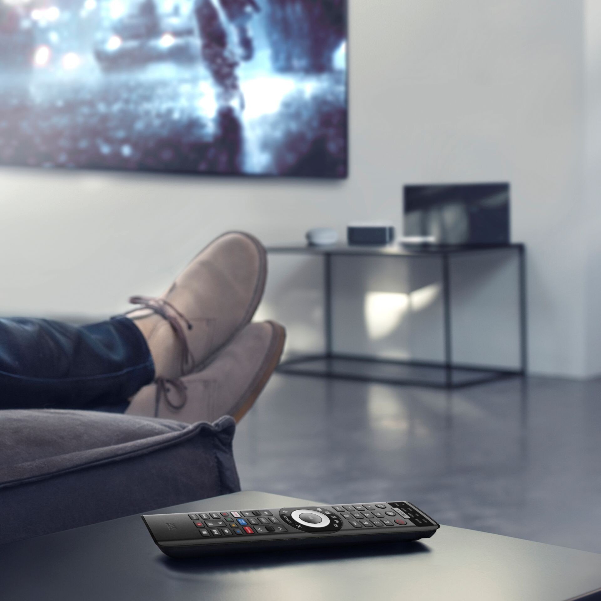 Telekomandë universale One For All Smart Control Pro 8, 8 pajisje, Smart, e zezë