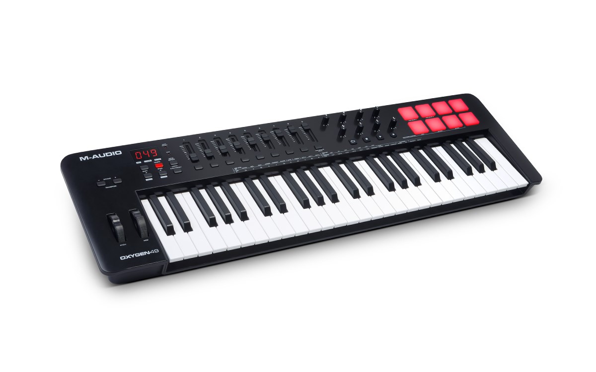 Tastierë MIDI M-Audio Oxygen 49 MKV, 49 taste, USB, e zezë