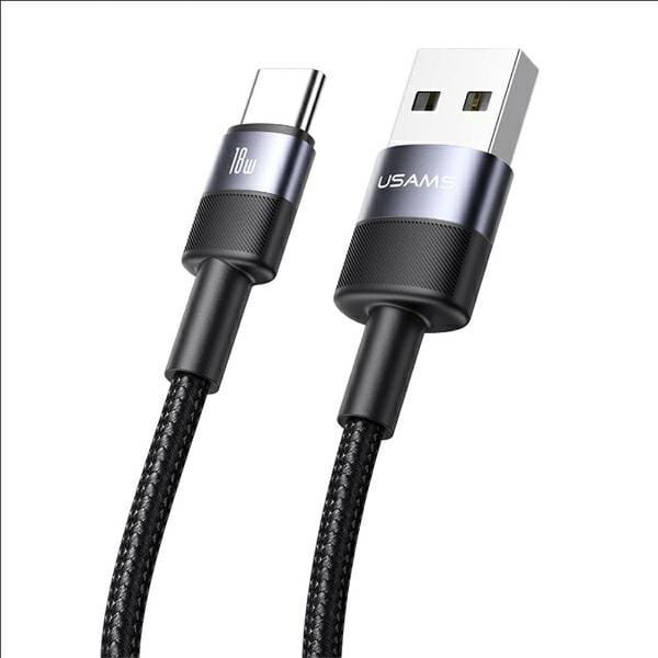 Сет кабли USB-C Usams SJ718, 3A, 1.2 m, челик, 30 парчиња