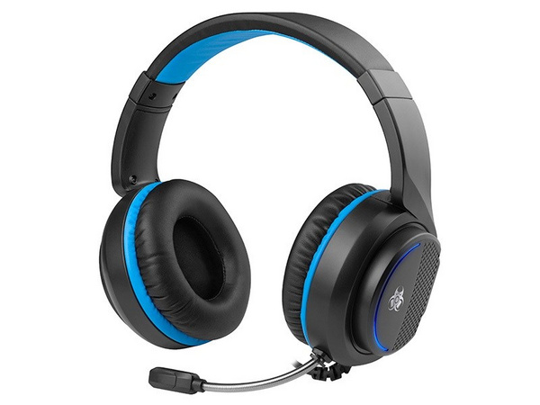 Kufje Tracer Gamezone Dragon Blue, të zeza/të kaltra