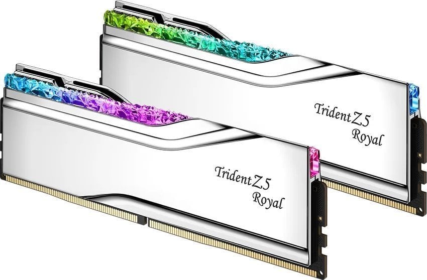 Memorie G.Skill Trident Z5 Royal, DDR5, 96 GB, 6400 MHz, CL32, F5-6400J3239F48GX2-TR5S