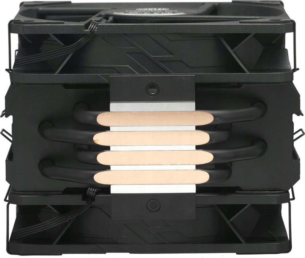 Ftohës CPU Cooler Master Hyper 212 Black X Duo, 120mm, me dy ventilatorë, i zi