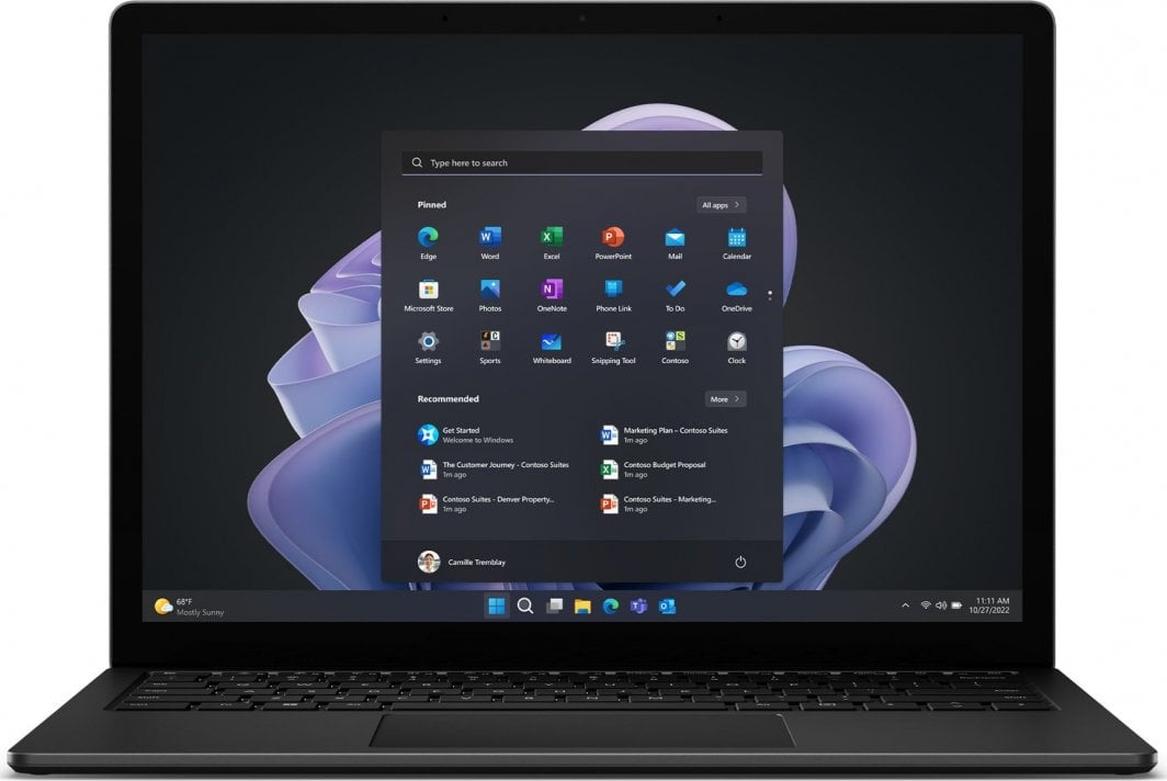 Laptop Microsoft Surface 5, 13.5", Intel Core i5-1245U, 16 GB RAM, 256 GB SSD, i zi