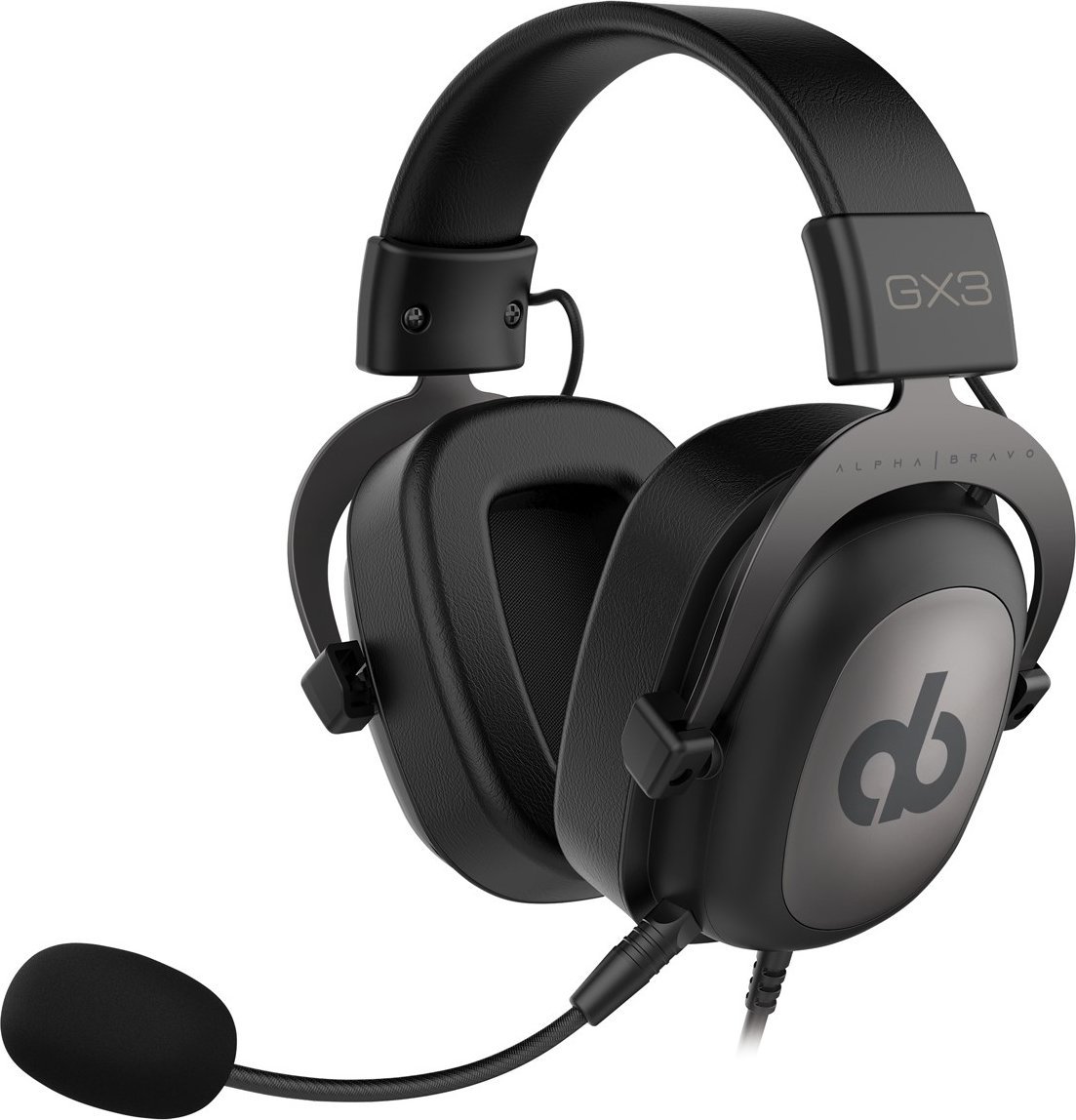 Kufje gaming Veho Alpha Bravo GX 3 Pro, 53mm, USB dhe 3.5mm, të zeza