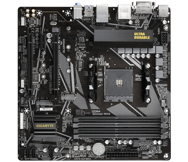 Pllakë amë Gigabyte B550M DS3H Socket AM4 micro ATX - AMD B550