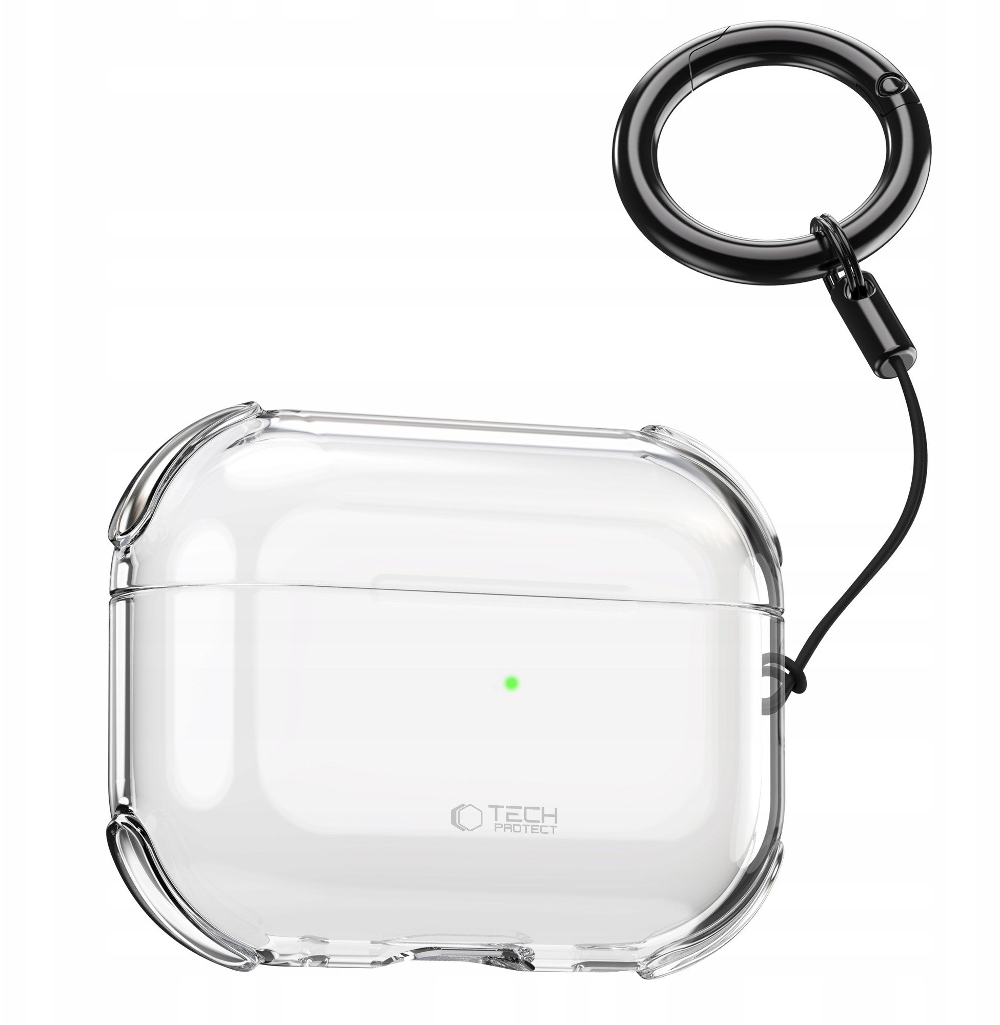 Mbështjellës për kufje Tech-Protect Bounce, për Apple AirPods Pro 3, transparent