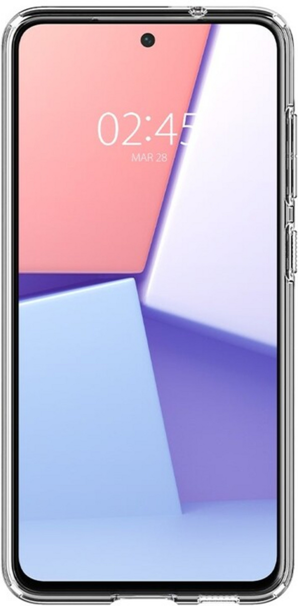 Mbrojtëse Spigen Liquid Crystal për Samsung Galaxy S21 FE 5G, transparente