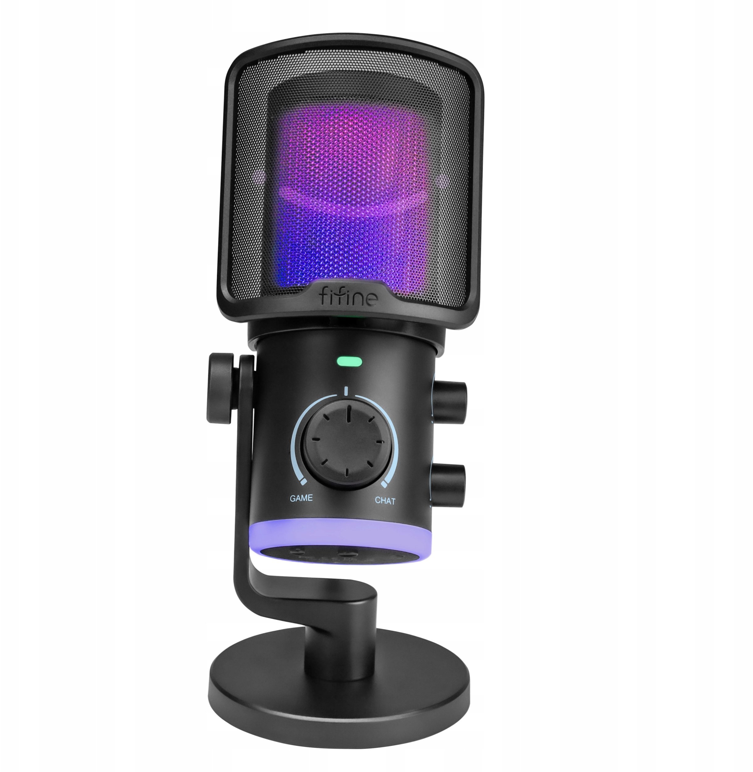 Mikrofon studio Fifine AmpliGame AM6, USB, reduktim zhurme, RGB
