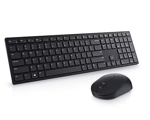 Set tastierë dhe maus Dell KM5221W, Pro Wireless, US International (QWERTY), i zi
