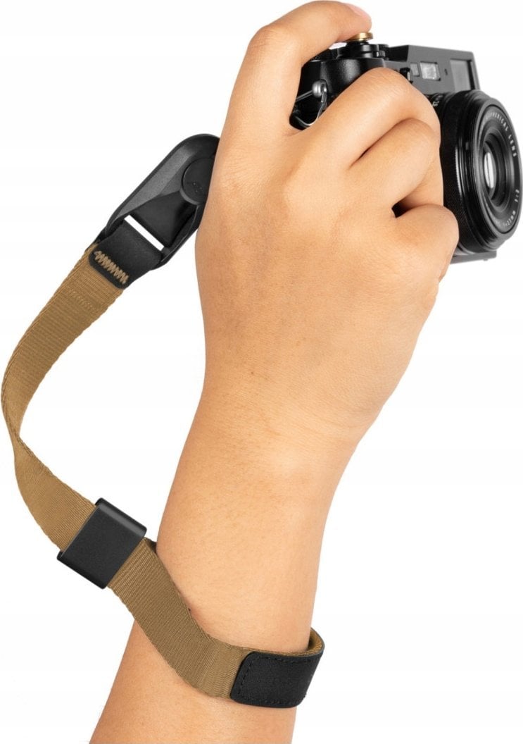 Rrip kyçi për kamerë Peak Design Cuff, i rregullueshëm, ngjyra coyote
