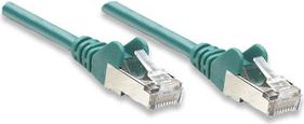 Kabllo rrjeti Intellinet Patch, Cat5e, 3m, SF/UTP, e gjelbër